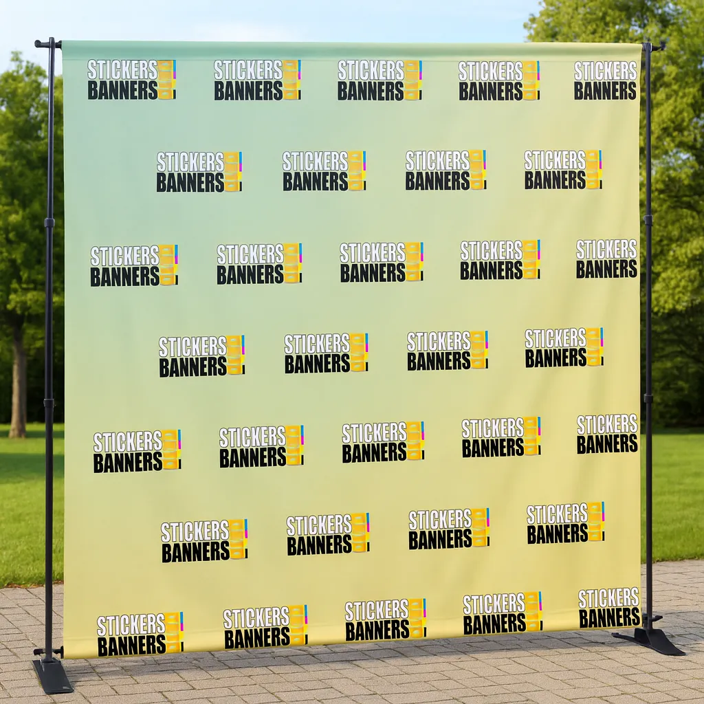 Custom Fabric Step and Repeat Banner - Image 4